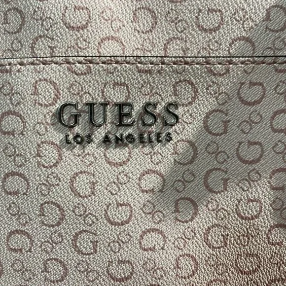 Guess Tote Bag Women Multi Logo, Light Rose, Style CC888325 - Picture 5 of 15